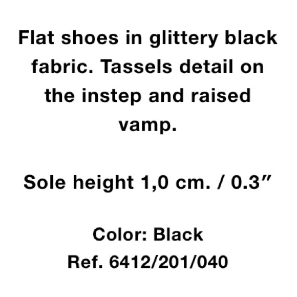 ZARA GLITTER LOAFERS WITH TASSEL BRAND NEW - Picture 6 of 6